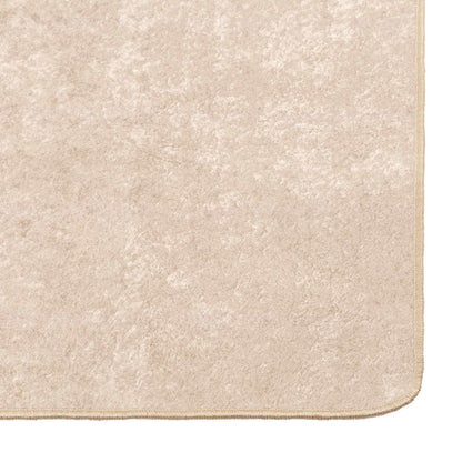 vidaXL Rug Runner MARSA Cream 80 x 400 cm Polyester and PVC 5