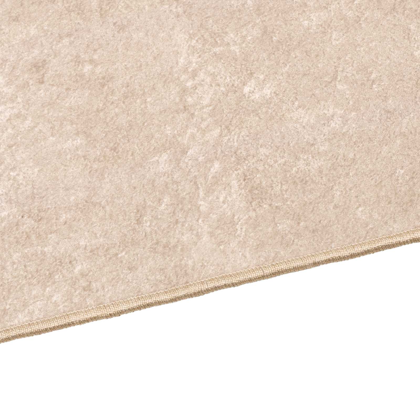 vidaXL Rug Runner MARSA Cream 150 x 230 cm Polyester and PVC 3