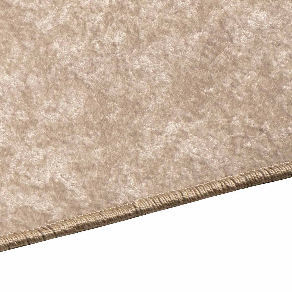 vidaXL Rug Runner MARSA Beige 100 x 250 cm Polyester and PVC 3