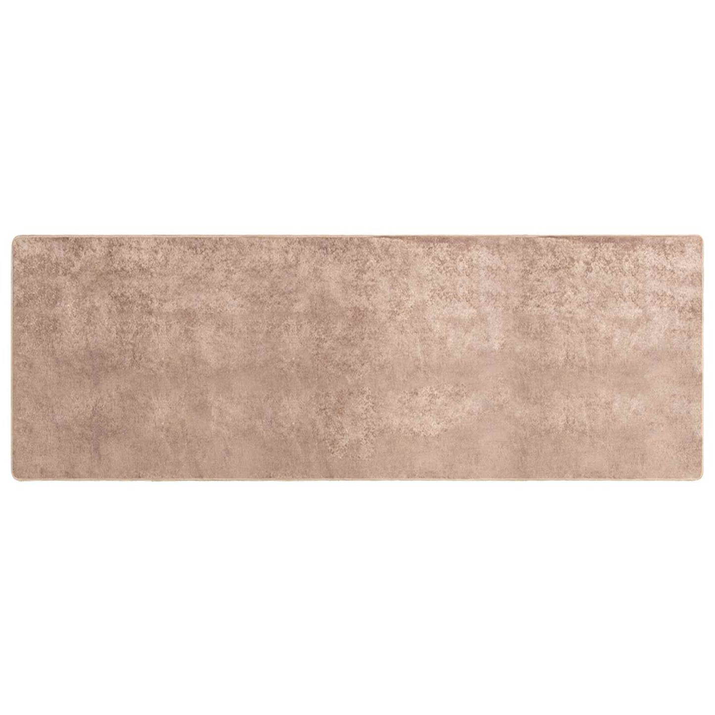 vidaXL Rug Runner MARSA Sand 100 x 250 cm Polyester and PVC 2
