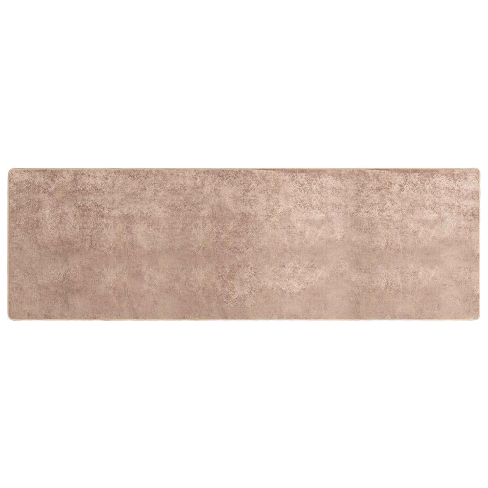 vidaXL Rug Runner MARSA Sand 100 x 300 cm Polyester and PVC 2