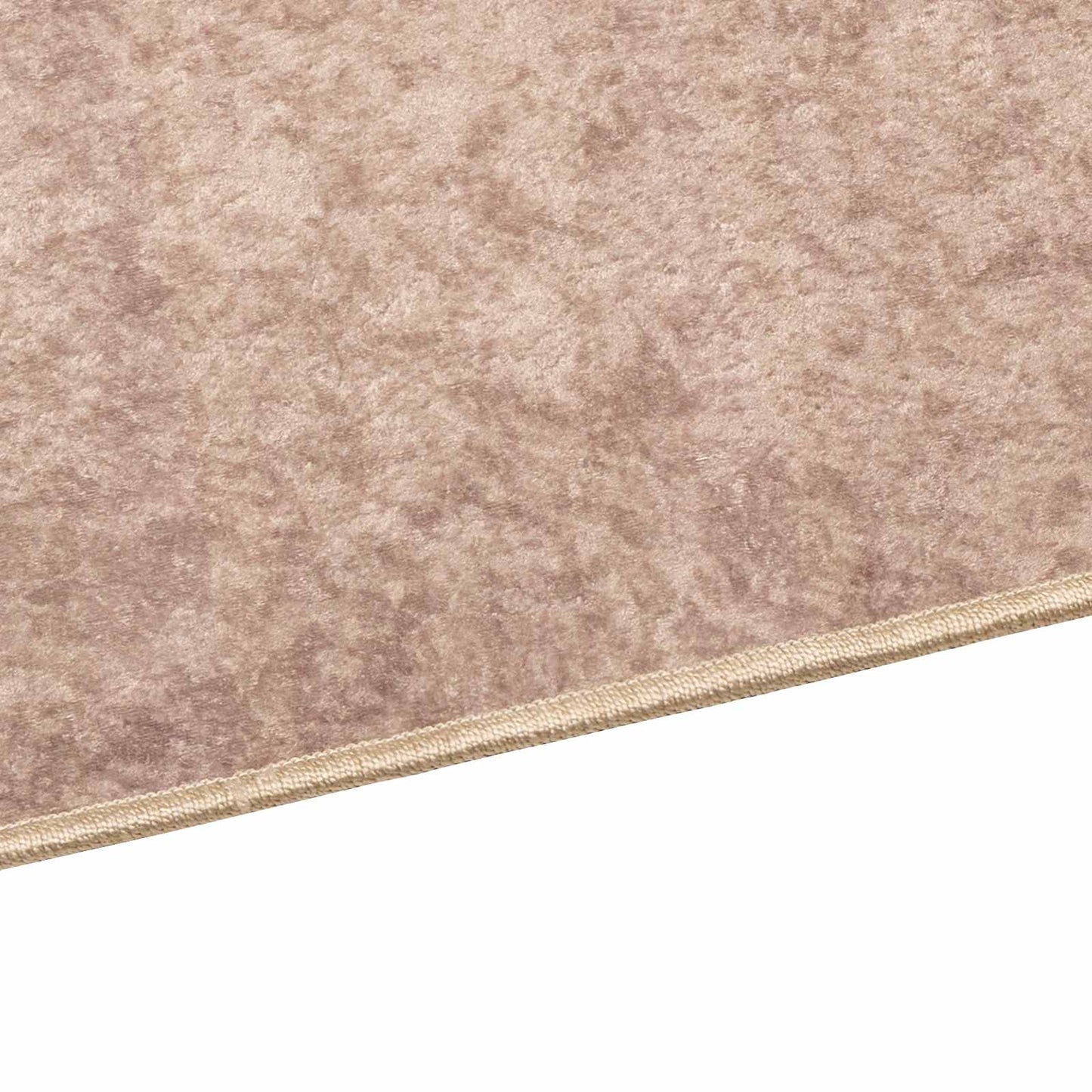 vidaXL Rug Runner MARSA Sand 100 x 350 cm Polyester and PVC 3