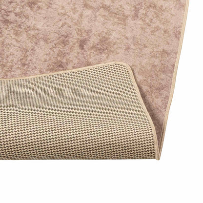 vidaXL Rug Runner MARSA Sand 150 x 230 cm Polyester and PVC 4
