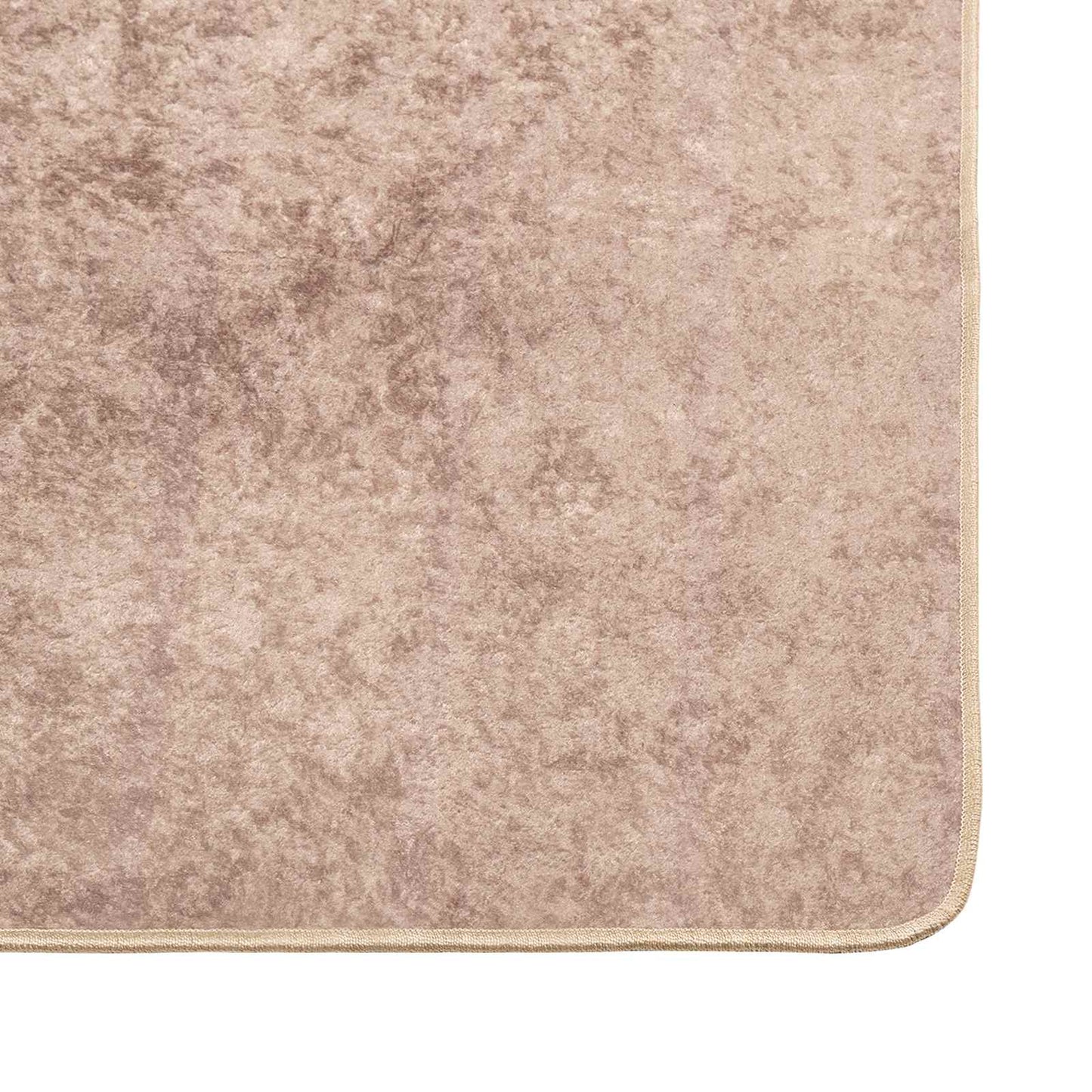 vidaXL Rug Runner MARSA Sand 150 x 230 cm Polyester and PVC 5