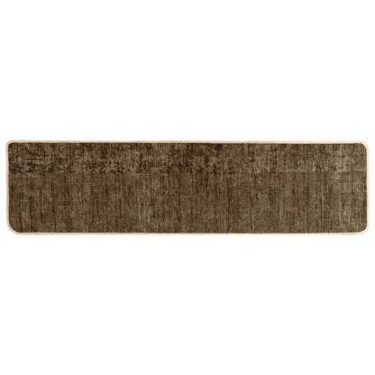vidaXL Rug Runner MARSA Forest Green 80 x 400 cm Polyester and PVC 2