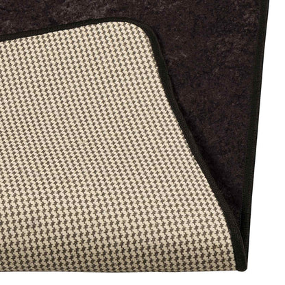 vidaXL Rug Runner MARSA Anthracite 80 x 450 cm Polyester and PVC 4