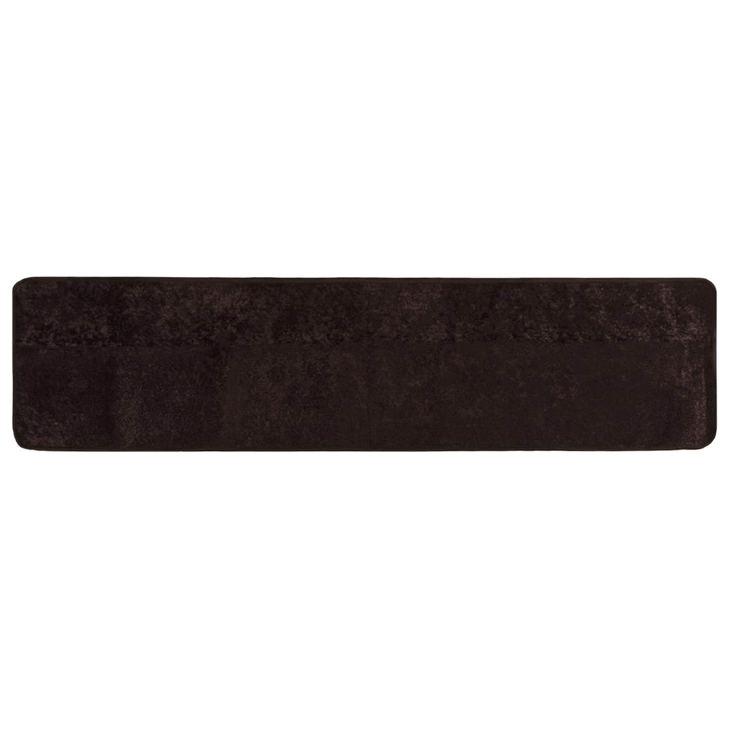 vidaXL Rug Runner MARSA Anthracite 80 x 450 cm Polyester and PVC 2