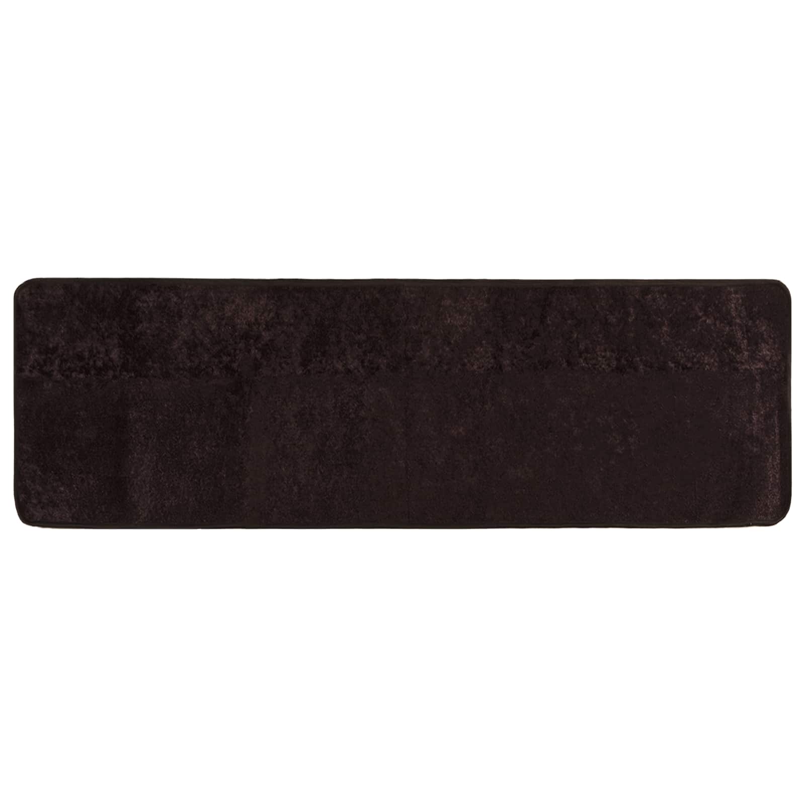 vidaXL Rug Runner MARSA Anthracite 100 x 350 cm Polyester and PVC 2