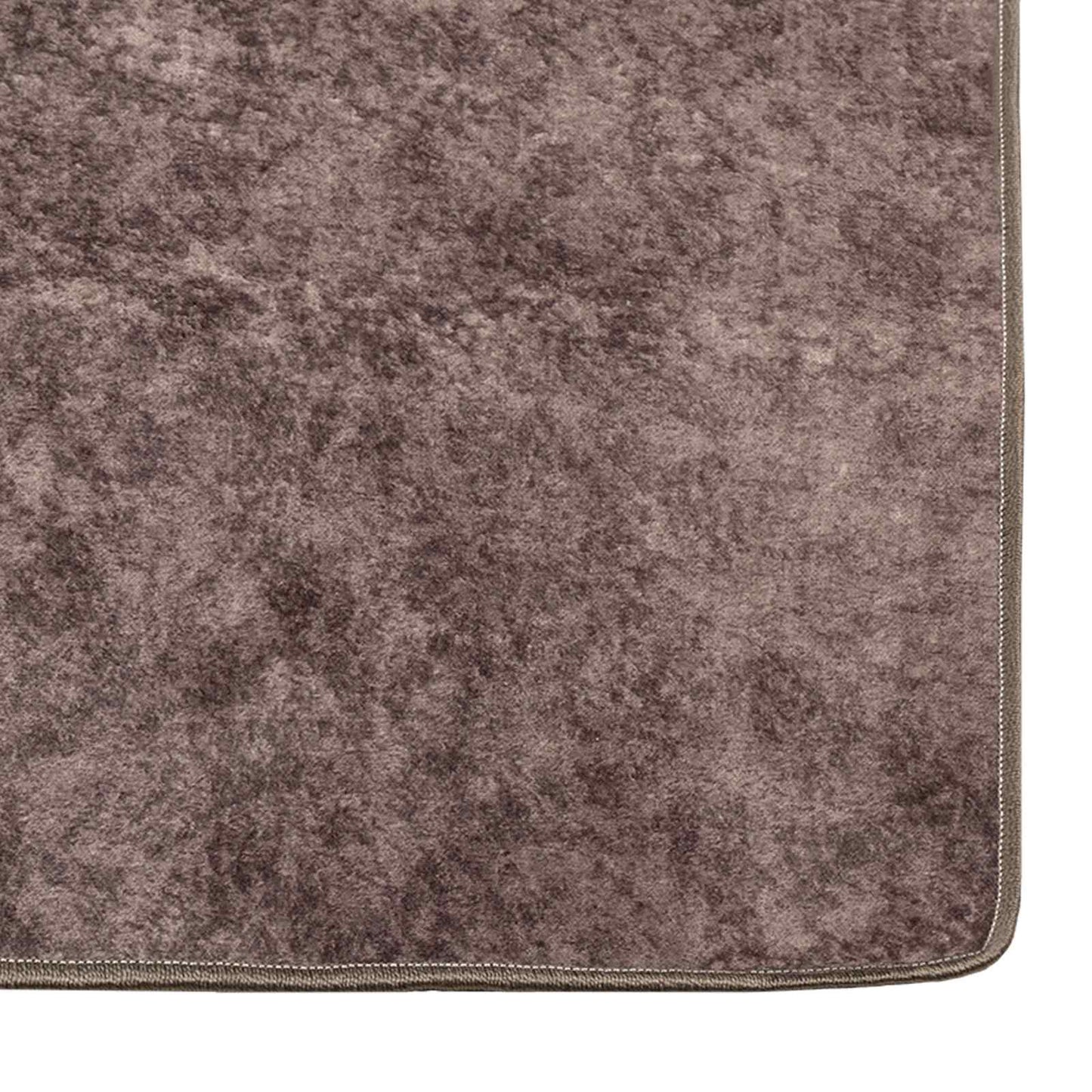 vidaXL Rug Runner MARSA Grey 80 x 400 cm Polyester and PVC 5
