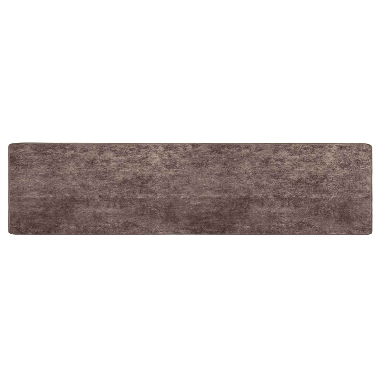 vidaXL Rug Runner MARSA Grey 80 x 450 cm Polyester and PVC 2