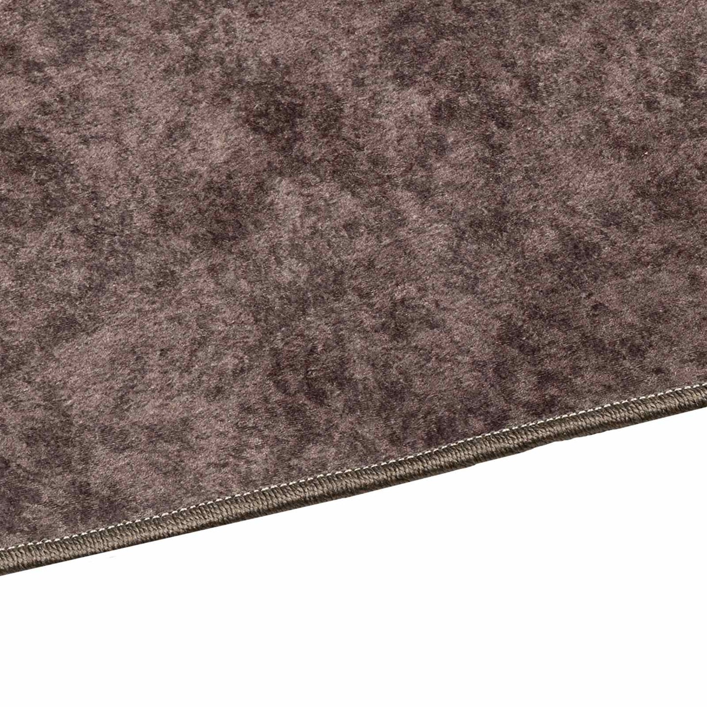 vidaXL Rug Runner MARSA Grey 100 x 350 cm Polyester and PVC 3