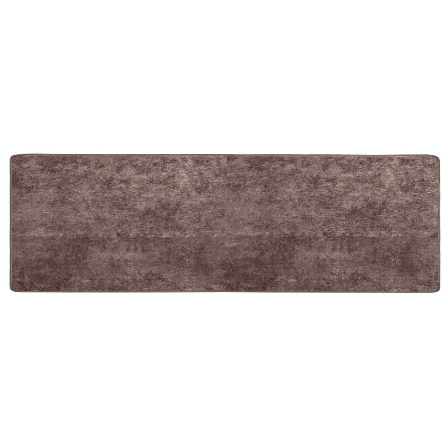 vidaXL Rug Runner MARSA Grey 100 x 350 cm Polyester and PVC 2