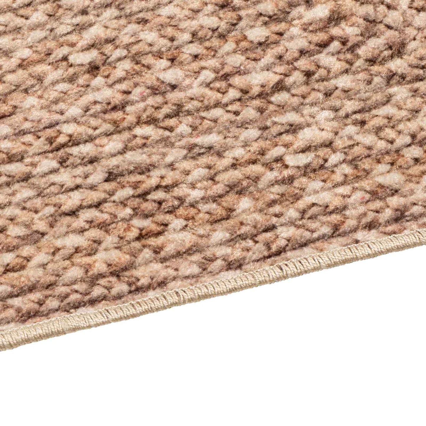 vidaXL Rug Runner MARSA Yellow 80 x 350 cm Polyester and PVC 3