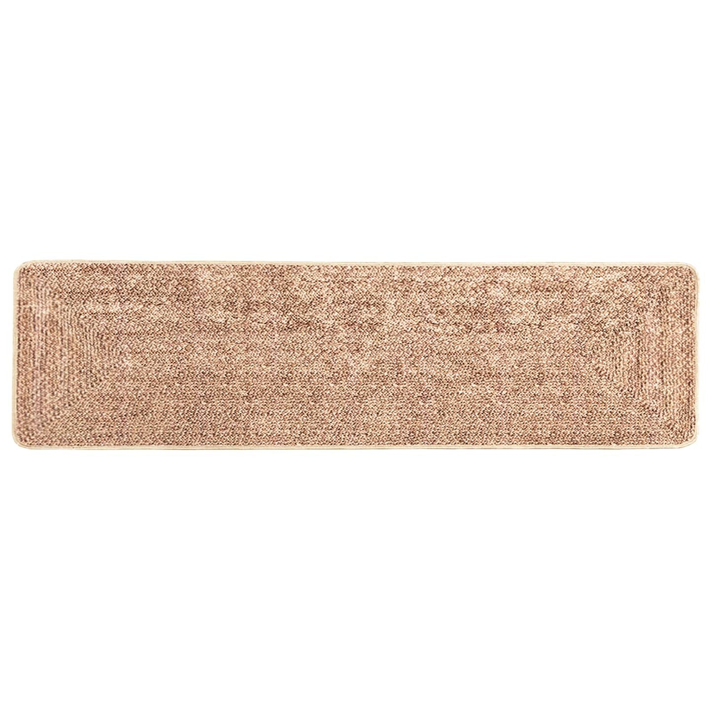 vidaXL Rug Runner MARSA Yellow 80 x 350 cm Polyester and PVC 2