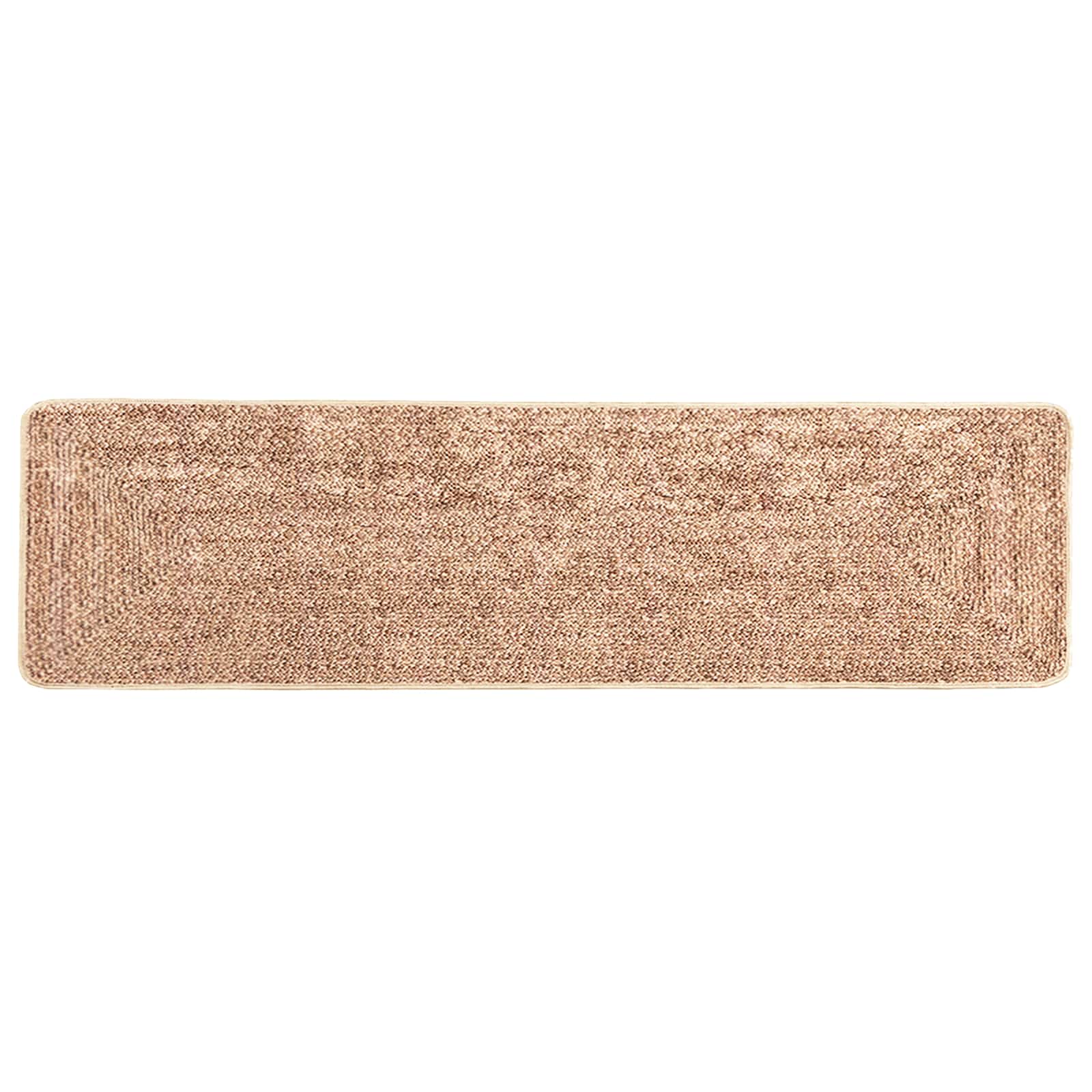 vidaXL Rug Runner MARSA Yellow 80 x 350 cm Polyester and PVC 2