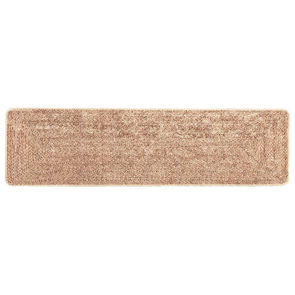 vidaXL Rug Runner MARSA Yellow 80 x 350 cm Polyester and PVC 2