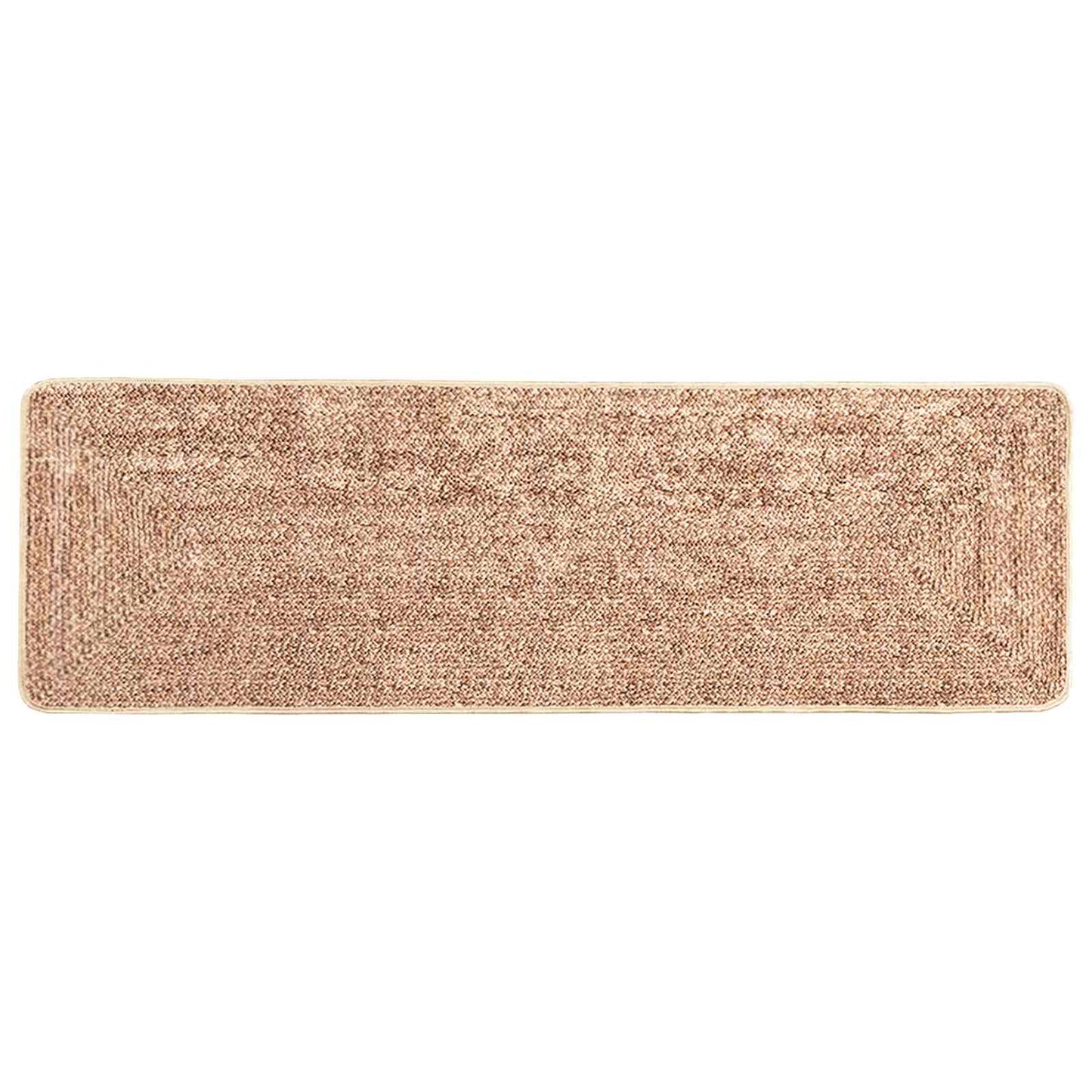 vidaXL Rug Runner MARSA Yellow 100 x 300 cm Polyester and PVC 2