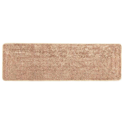 vidaXL Rug Runner MARSA Yellow 100 x 300 cm Polyester and PVC 2