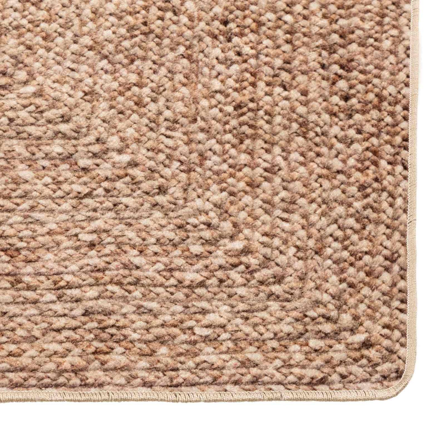vidaXL Rug Runner MARSA Yellow 100 x 350 cm Polyester and PVC 5