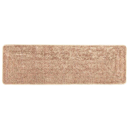 vidaXL Rug Runner MARSA Yellow 100 x 350 cm Polyester and PVC 2