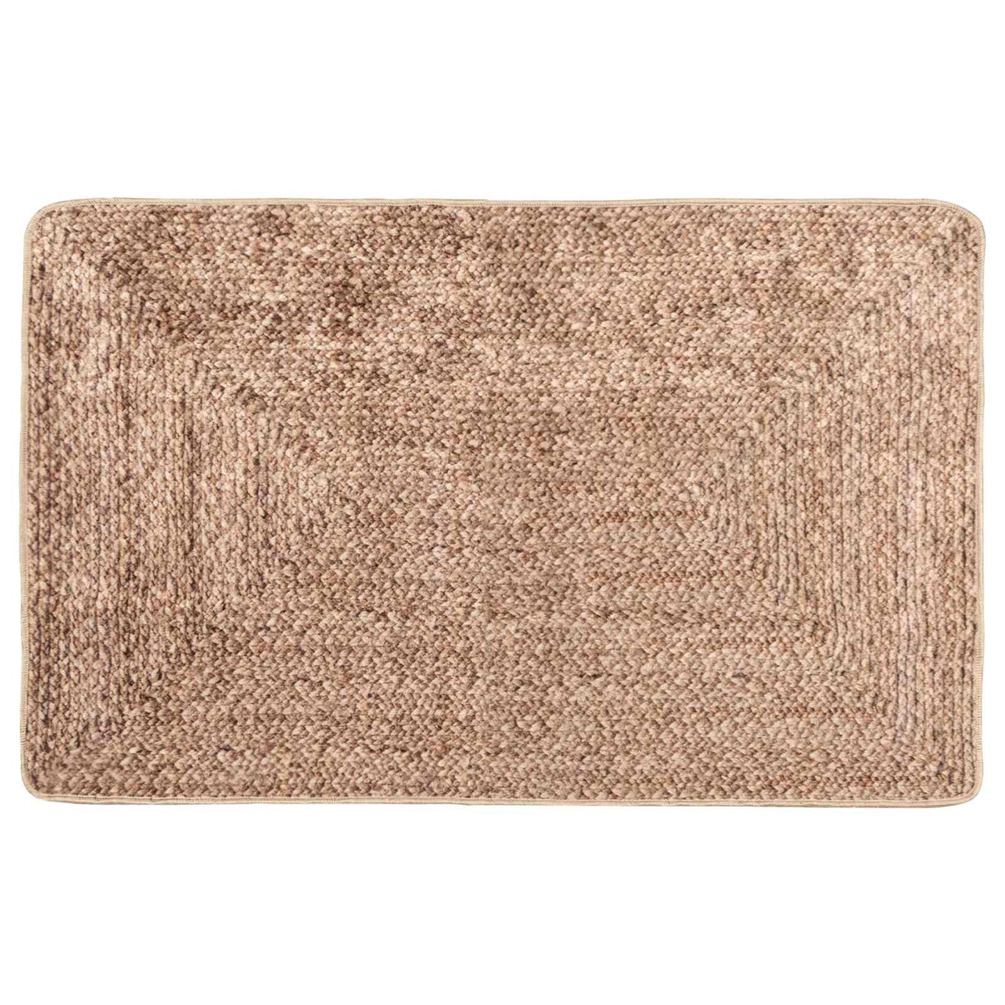 vidaXL Rug Runner MARSA Yellow 150 x 230 cm Polyester and PVC 2