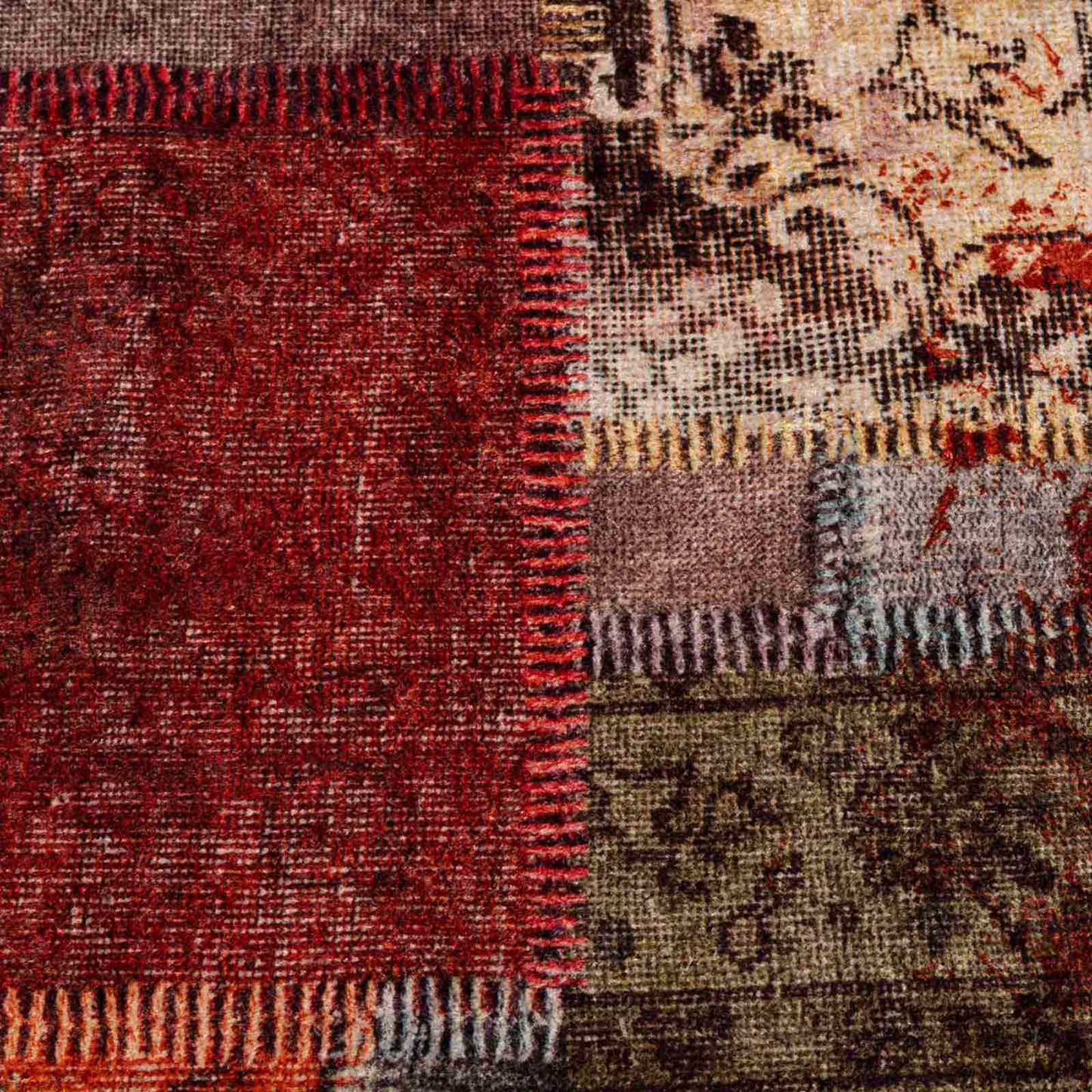 vidaXL Rug Runner MARSA Multicolour 80 x 400 cm Polyester and PVC 6