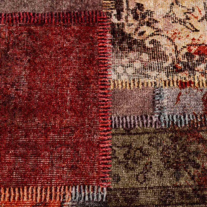 vidaXL Rug Runner MARSA Multicolour 80 x 400 cm Polyester and PVC 6