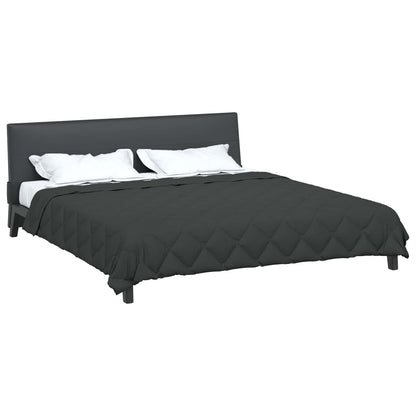 vidaXL Full Year Duvet Anthracite 240 x 260 cm Microfiber 3
