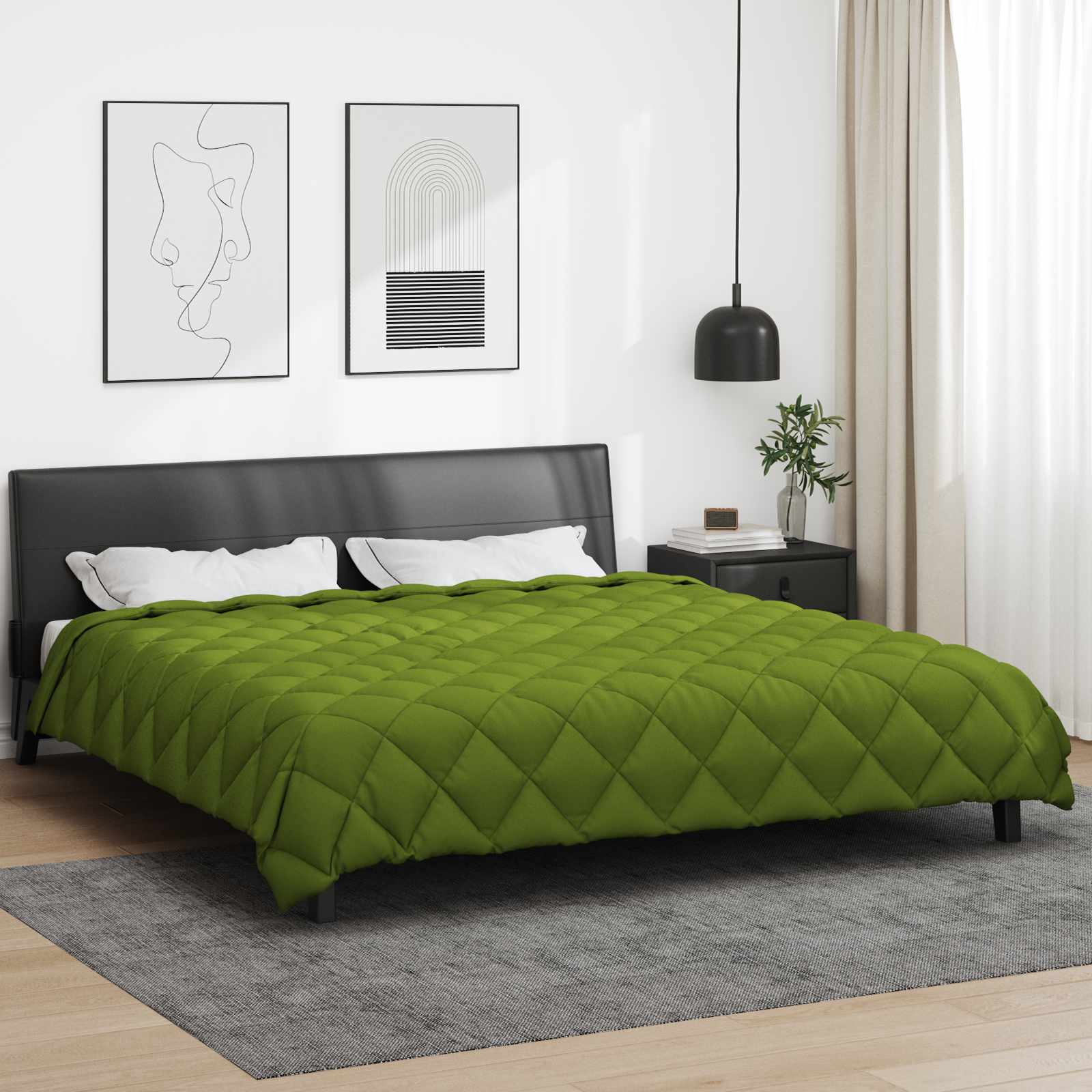 vidaXL Winter Duvet 240 x 260 cm 450 gsm Microfiber (100% Polyester) 1