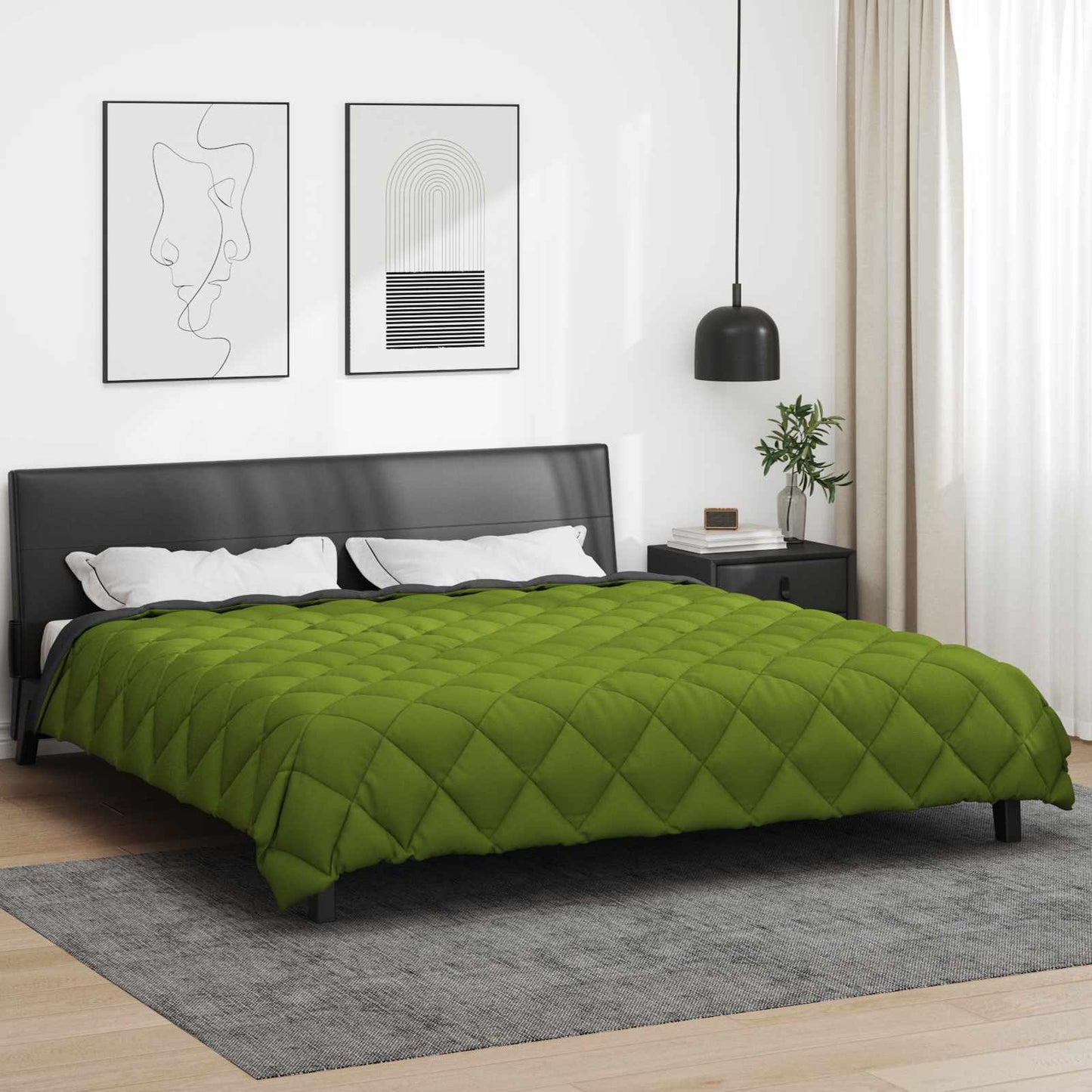 vidaXL Winter Duvet 240 x 260 cm 450 gsm Microfiber (100% Polyester) 4