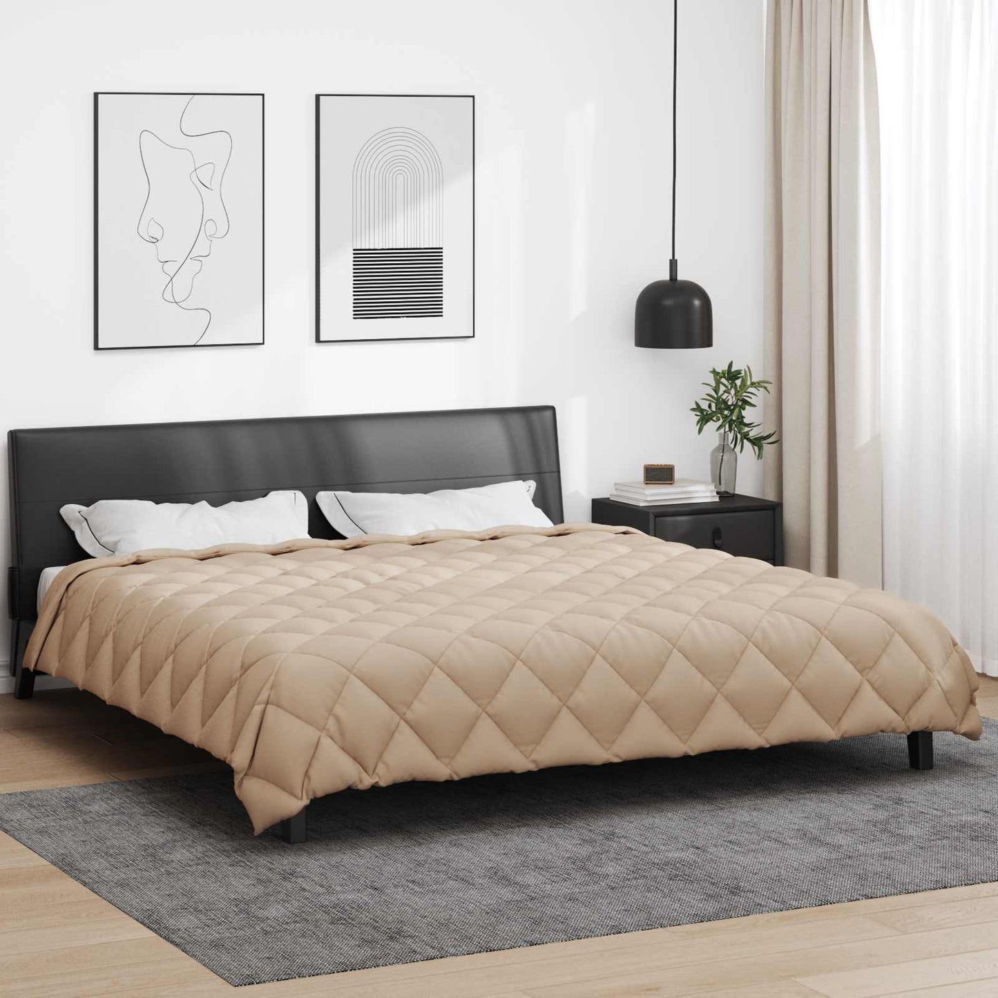 vidaXL Winter Duvet 240 x 260 cm 450 gsm Microfiber (100% Polyester) 1