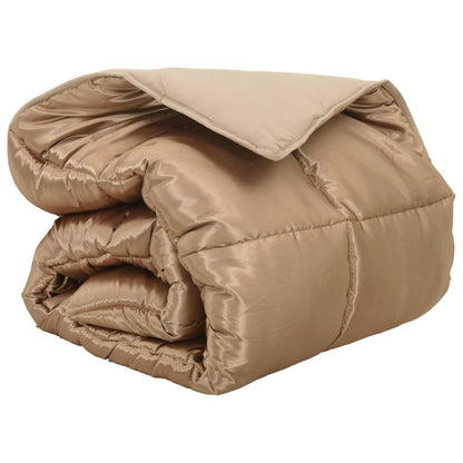 vidaXL Winter Duvet 220 x 240 cm 450 gsm Gold 2