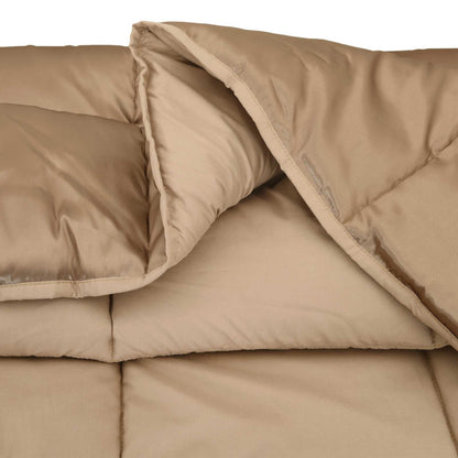 vidaXL Winter Duvet 220 x 260 cm 450 gsm Gold 5