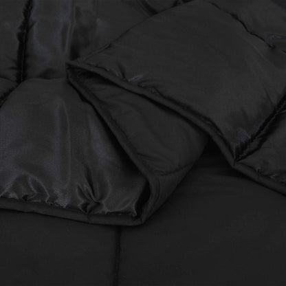 vidaXL Winter Duvet 220 x 260 cm 450 gsm Black 5