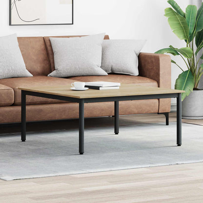 vidaXL Coffee Table Sonoma 100 x 100 x 45 cm Engineered Wood 1