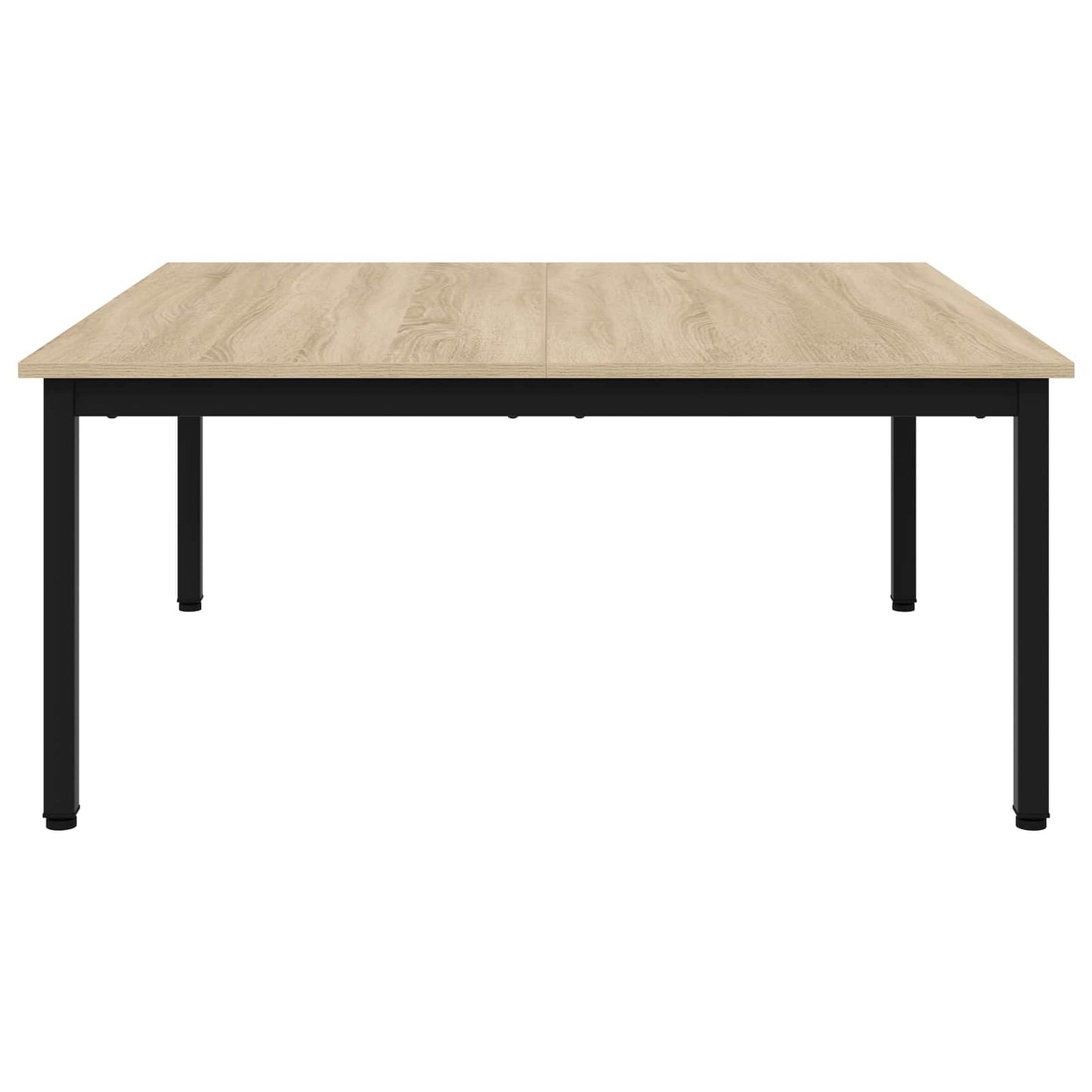 vidaXL Coffee Table Sonoma 100 x 100 x 45 cm Engineered Wood 5