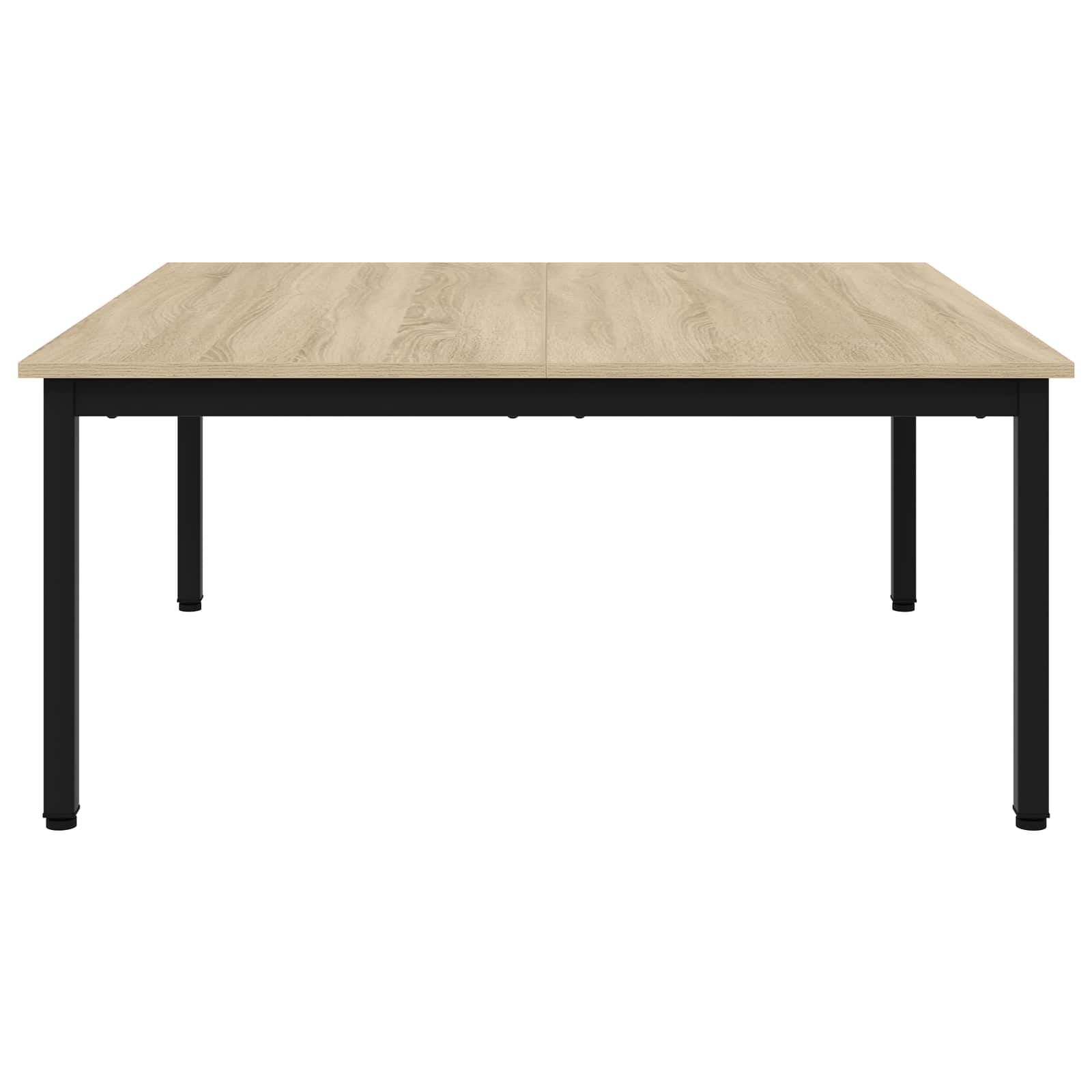 vidaXL Coffee Table Sonoma 100 x 100 x 45 cm Engineered Wood 5