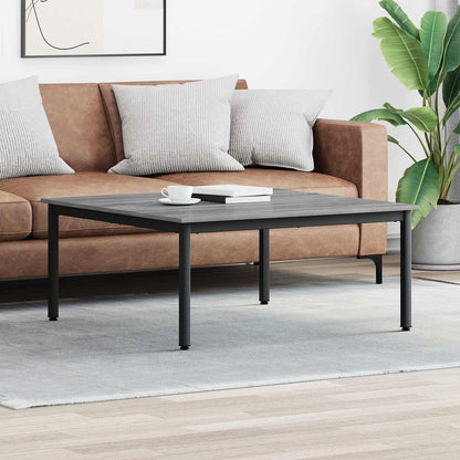 vidaXL Coffee Table Grey Sonoma 100 x 100 x 45 cm Engineered Wood 1