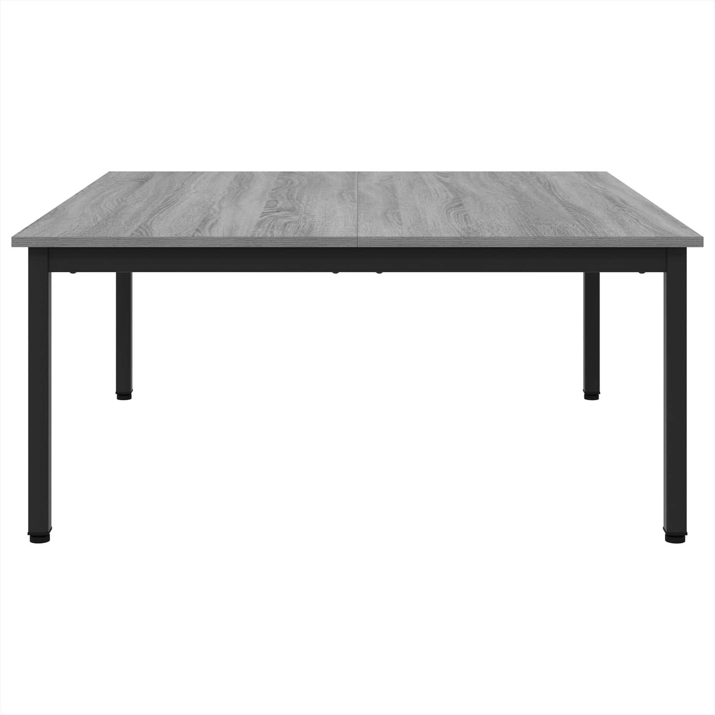 vidaXL Coffee Table Grey Sonoma 100 x 100 x 45 cm Engineered Wood 5