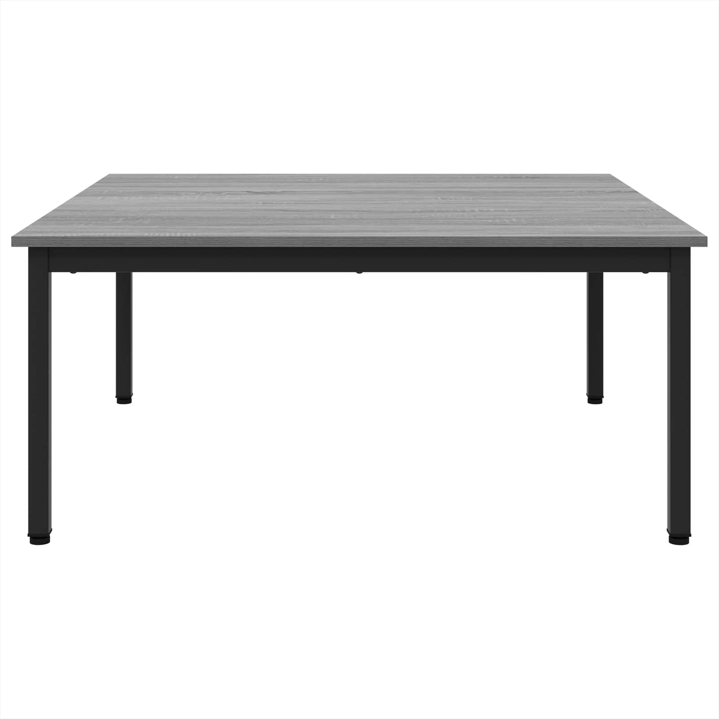 vidaXL Coffee Table Grey Sonoma 100 x 100 x 45 cm Engineered Wood 6