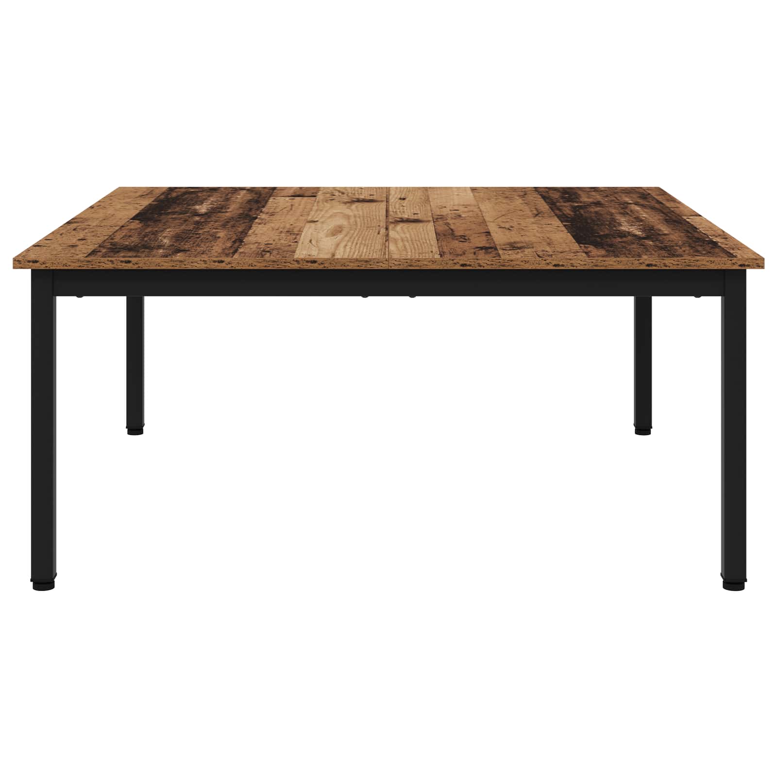 vidaXL Coffee Table Old Wood 100 x 100 x 45 cm Engineered Wood 5