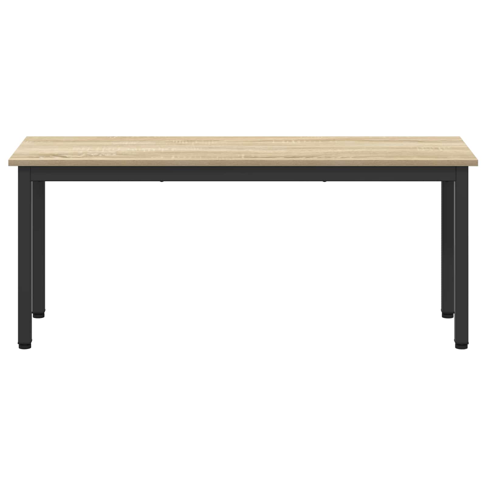 vidaXL Bench Sonoma 110 x 35 x 45 cm Engineered Wood 5