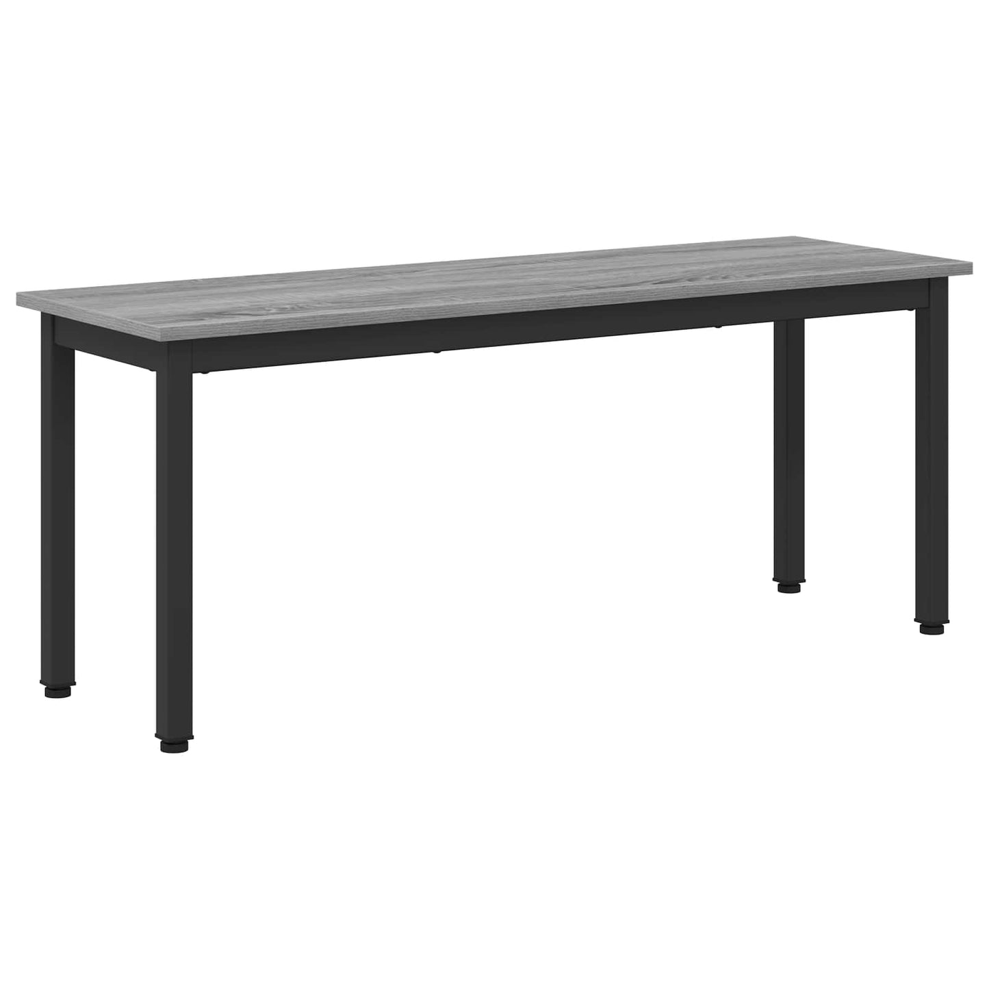 vidaXL Bench Grey Sonoma 110 x 35 x 45 cm Engineered Wood 2