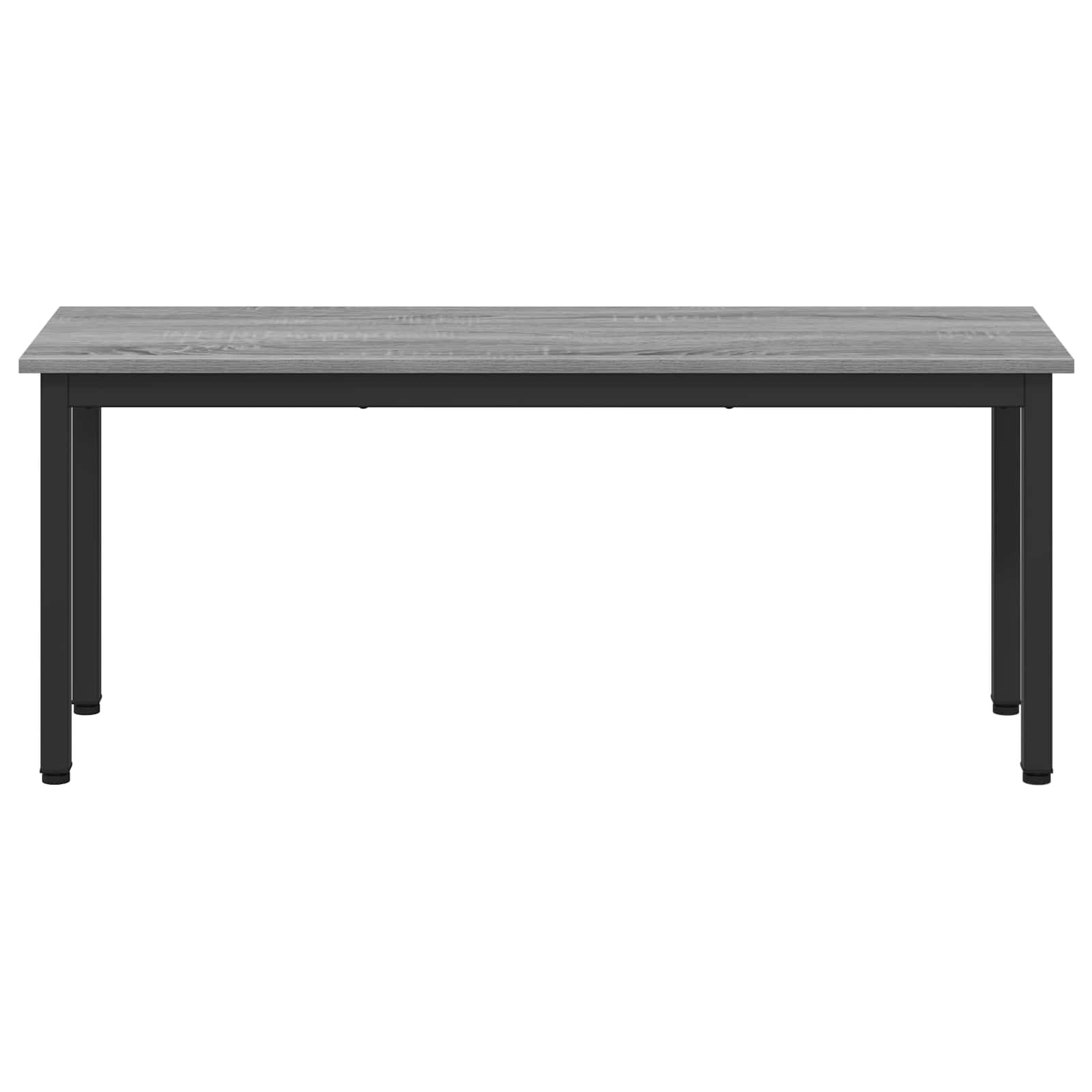 vidaXL Bench Grey Sonoma 110 x 35 x 45 cm Engineered Wood 5