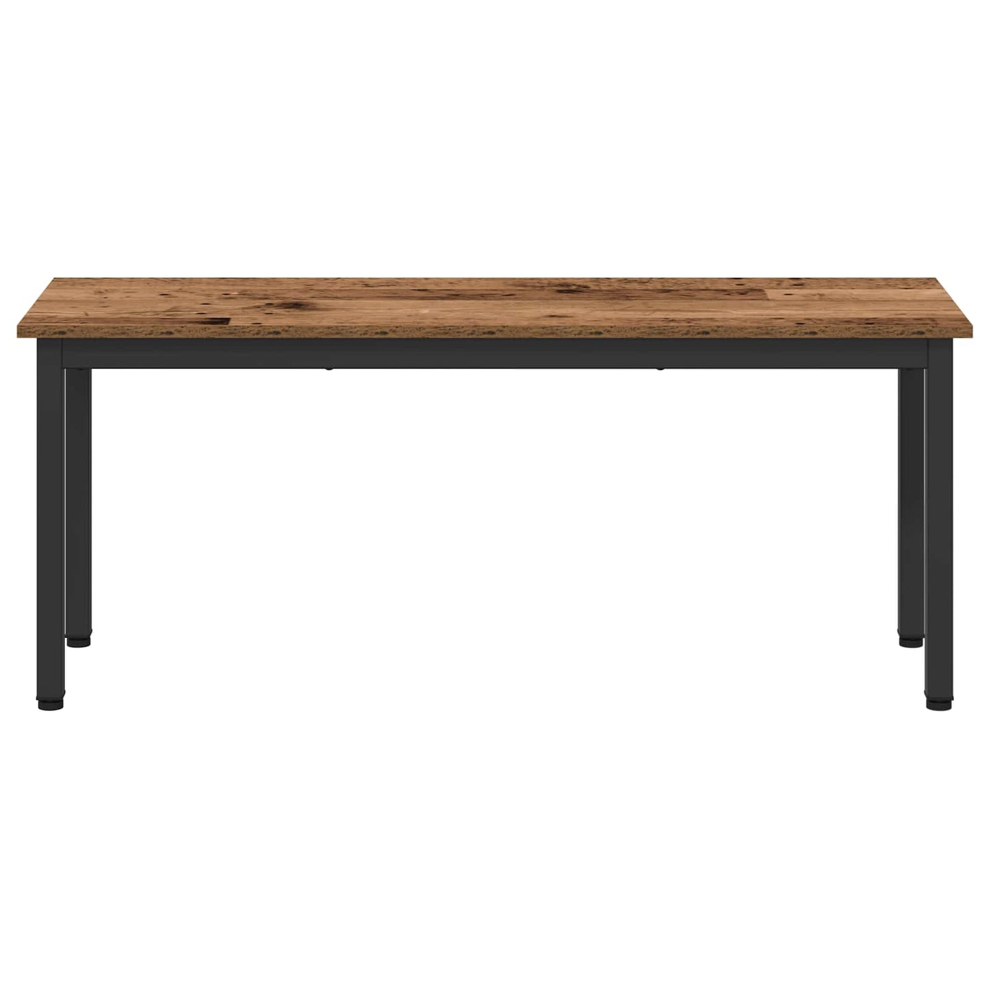 vidaXL Bench Old Wood 110 x 35 x 45 cm Engineered Wood 5