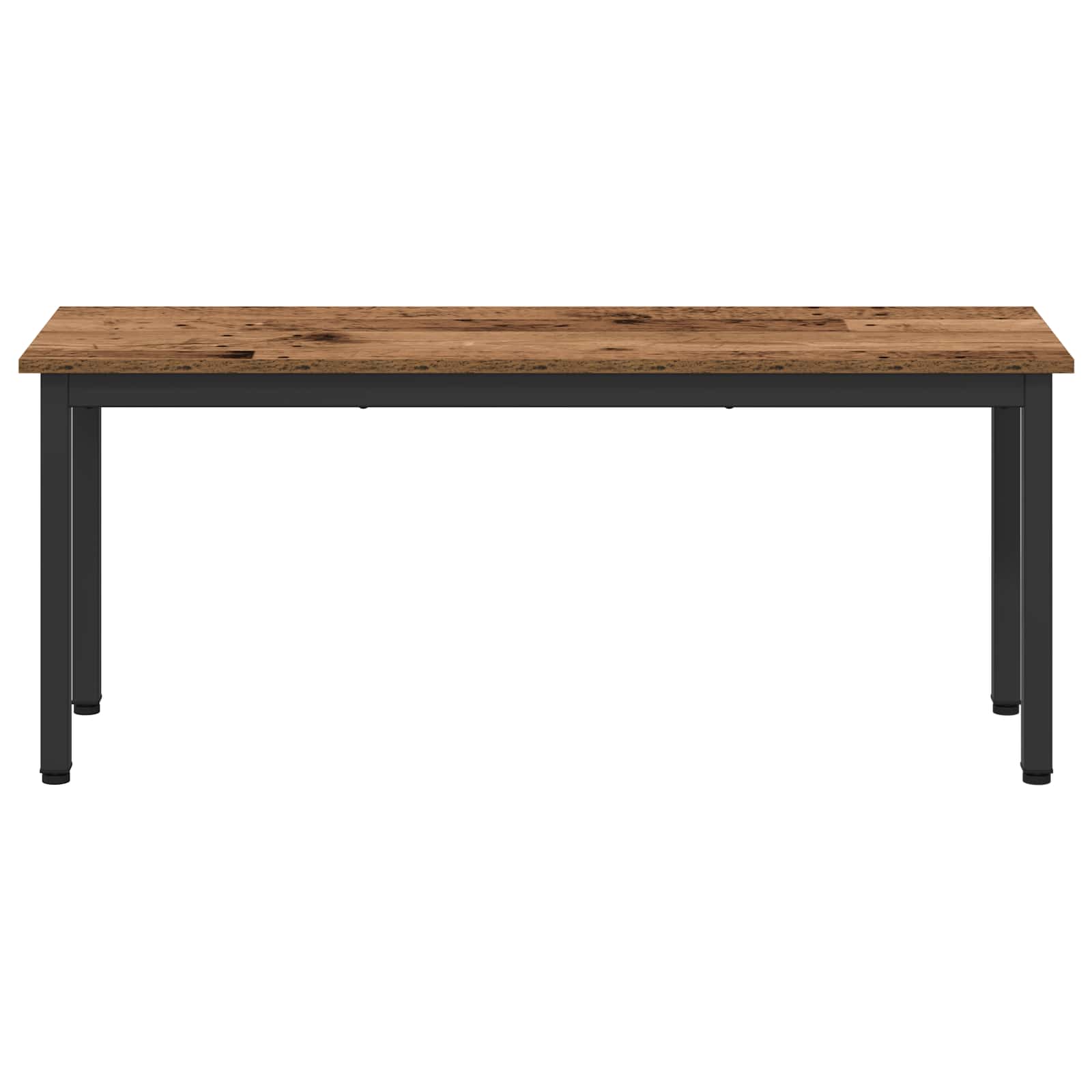 vidaXL Bench Old Wood 110 x 35 x 45 cm Engineered Wood 5
