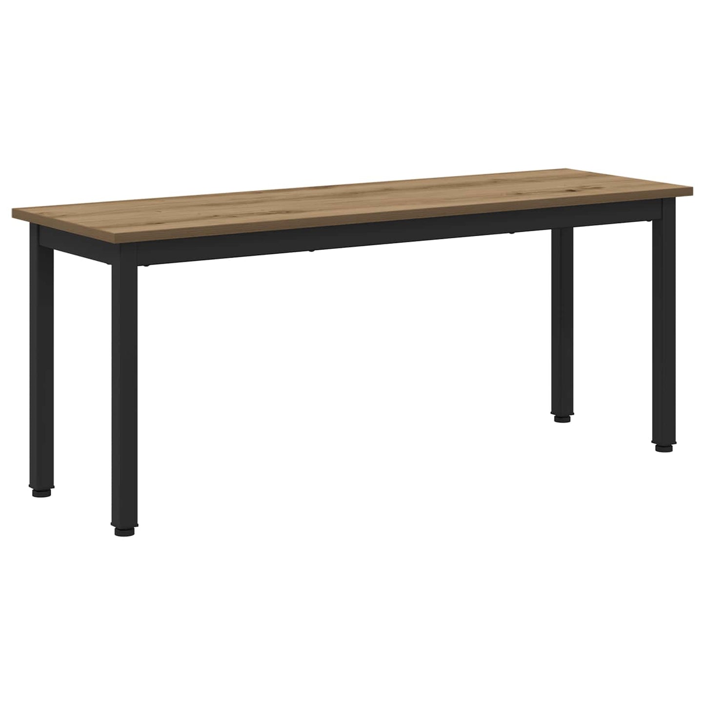 vidaXL Bench Artisian Oak 110 x 35 x 45 cm Engineered Wood 2
