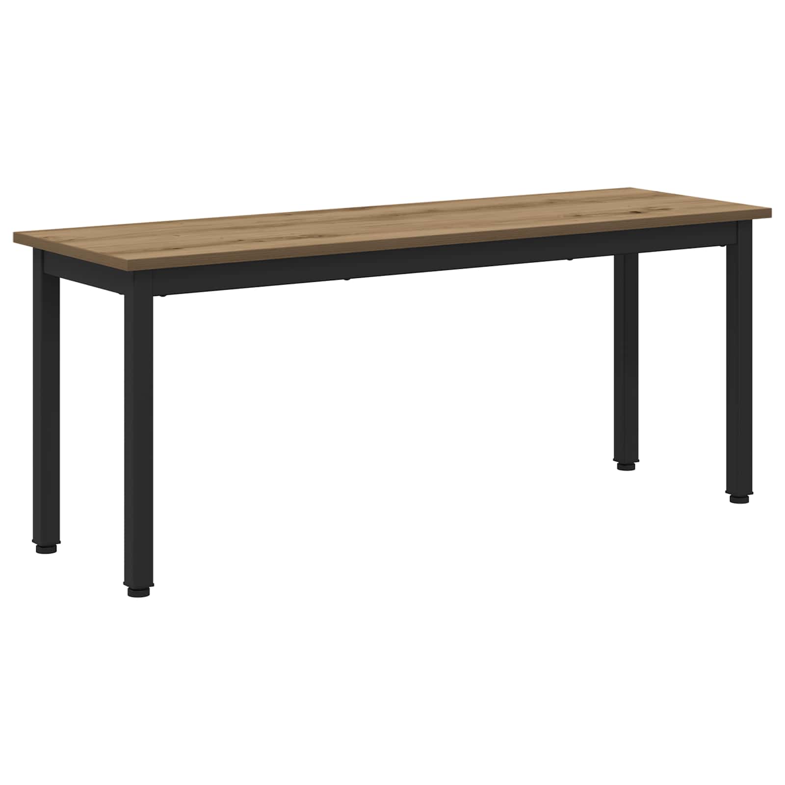 vidaXL Bench Artisian Oak 110 x 35 x 45 cm Engineered Wood 2