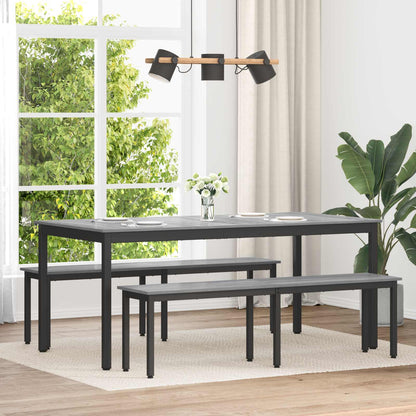 vidaXL Bench Grey Sonoma 160 x 35 x 45 cm Engineered Wood 1