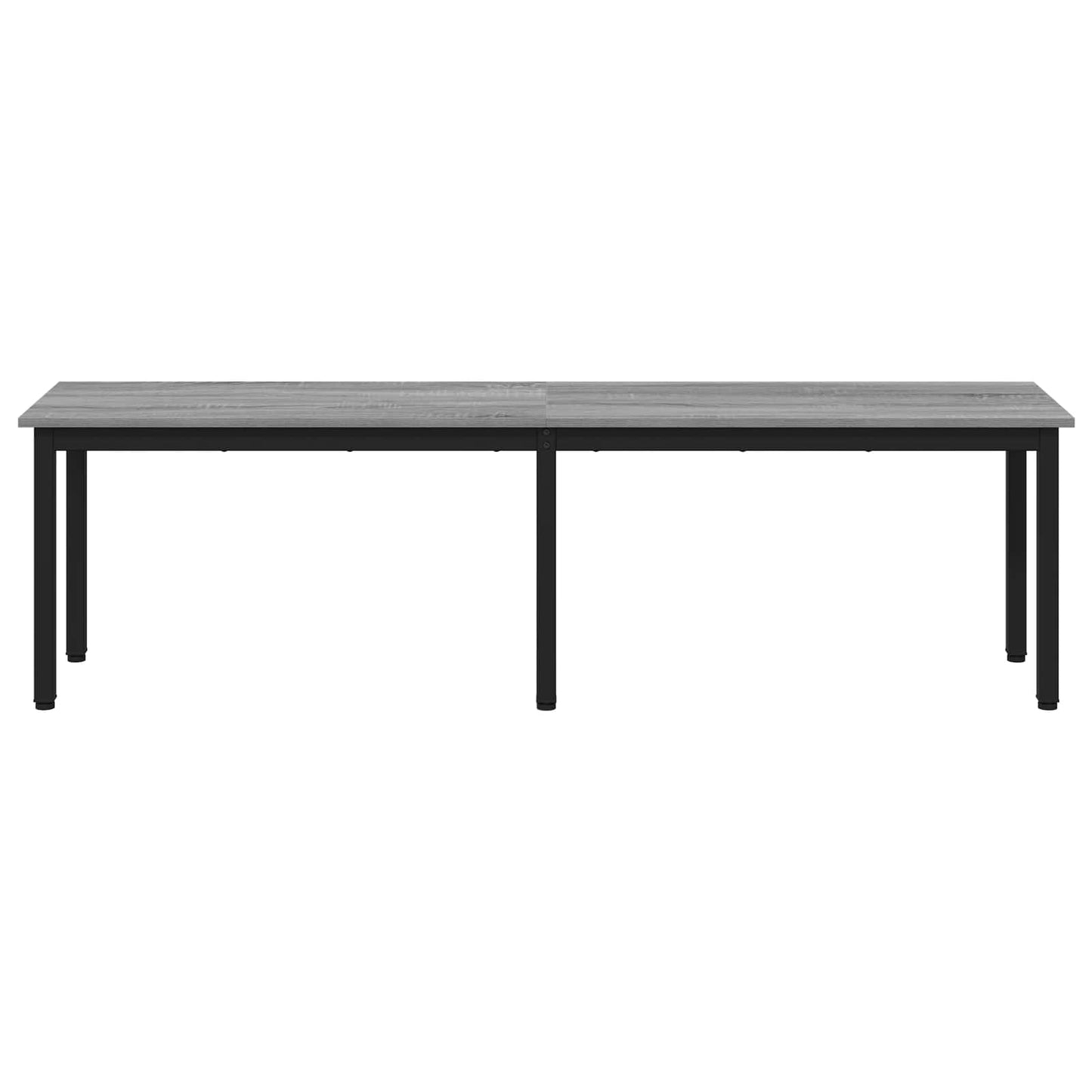 vidaXL Bench Grey Sonoma 160 x 35 x 45 cm Engineered Wood 5